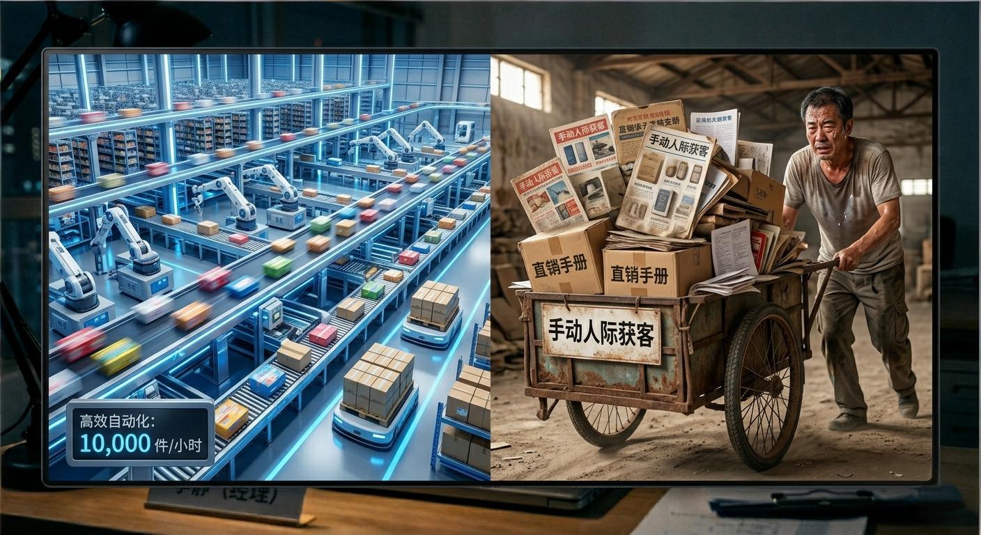 retail-disadvantage-1 零售自动化的输送带与直销手动推车的效率对比