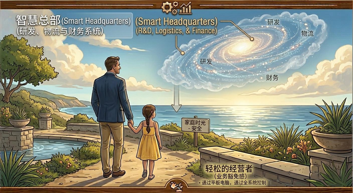 autonomous-system-2 获得时间自由后的经营者,在宁静中享受家庭与生活